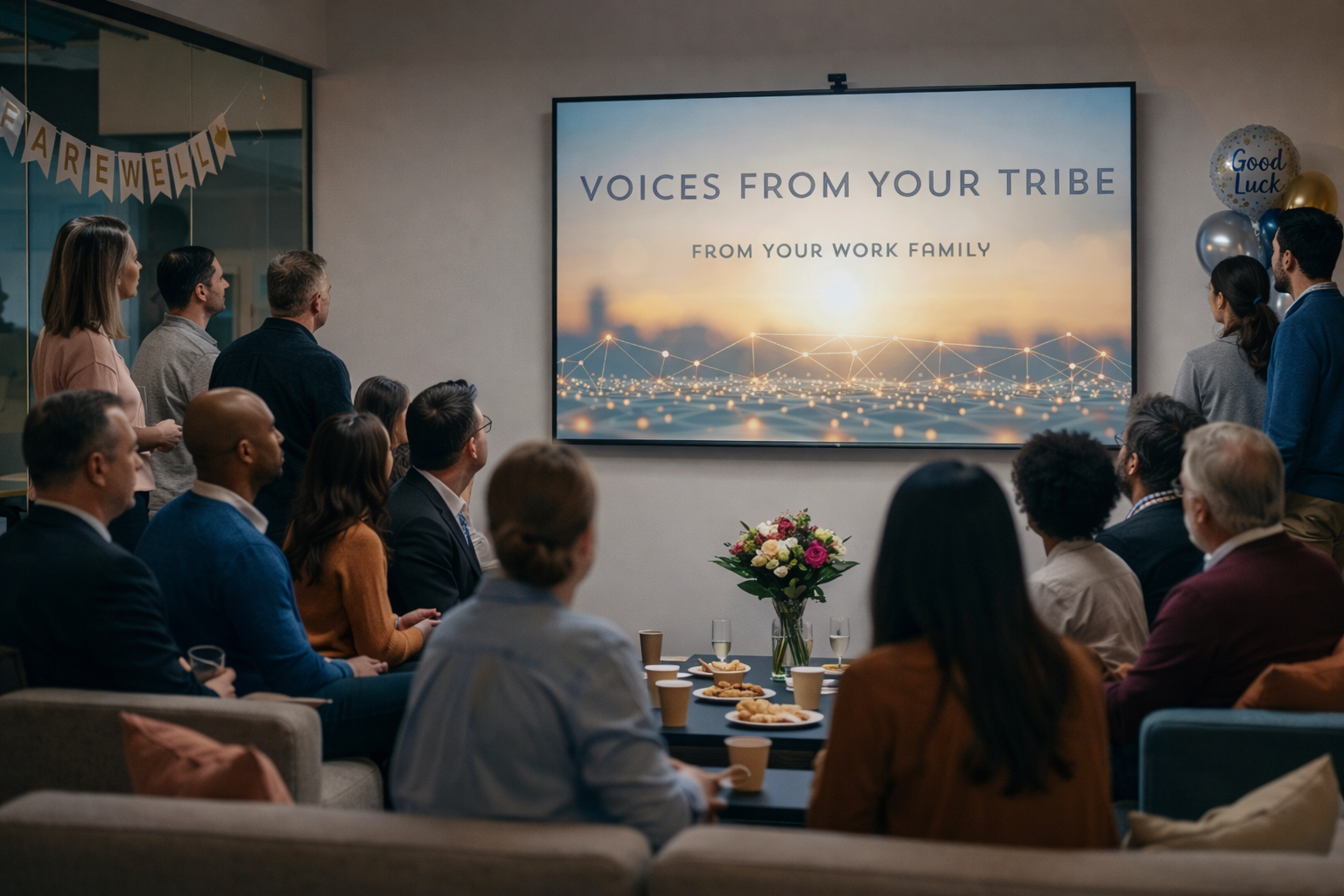 farewell tribute video template