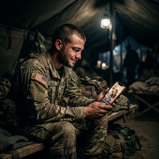 military reunion video message template